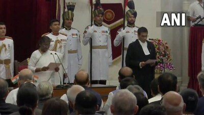 Justice D Y Chandrachud sworn in as 50th Chief Justice of India