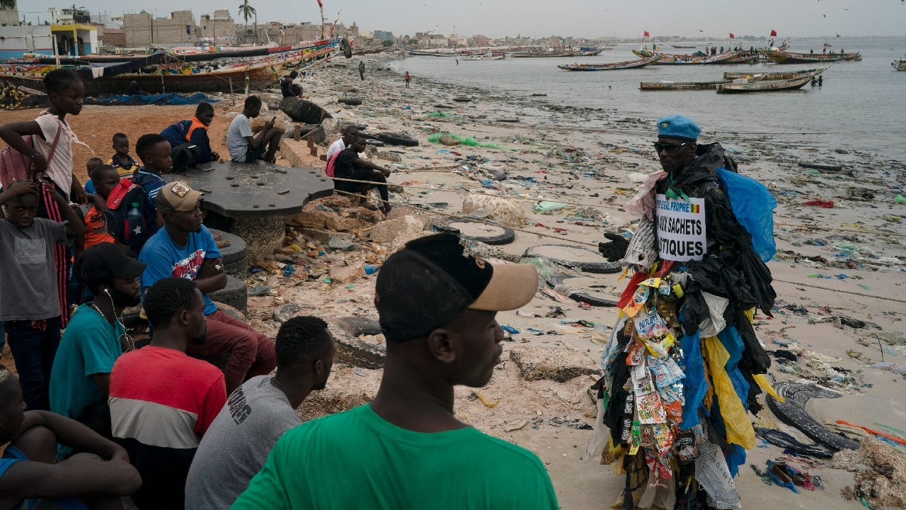 Part of the cultural heritage of Senegal and Gambia, the Kankurang symbolizes the spirit that provides order and justice, and is considered a protector against evil. (Image: AP)