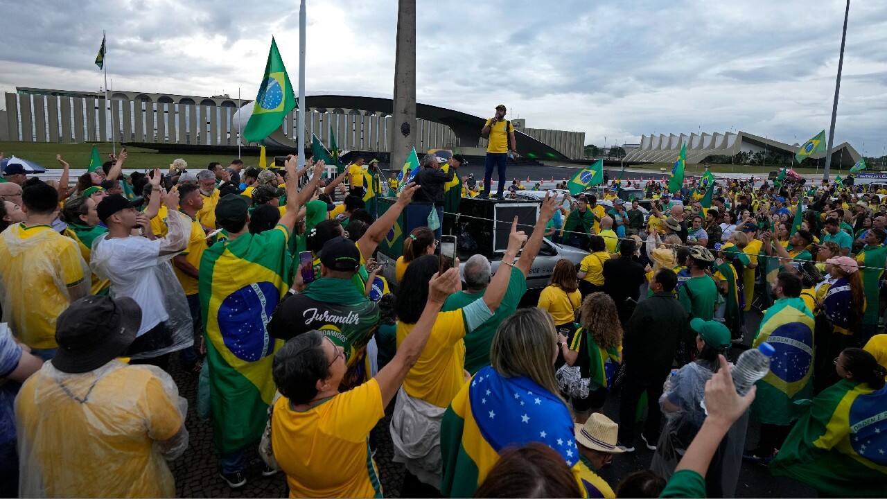 Brazil Protest: Unable To Accept Defeat, Thousands Of Bolsonaro ...