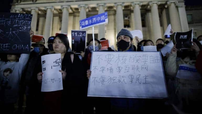 China protests add to uncertainty for investors