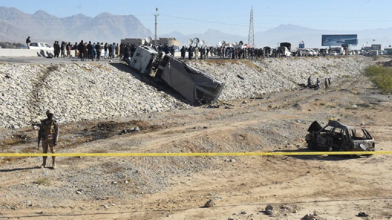 The latest attack also comes a day after the military claimed it killed 10 “terrorists” in a raid in the Hoshab district of Baluchistan province. For nearly two decades Baluchistan has been the scene of a low-level insurgency by separatists demanding independence from the central government in Islamabad. The government says it has quelled the insurgency, but violence in the province has persisted. (Image: AFP)