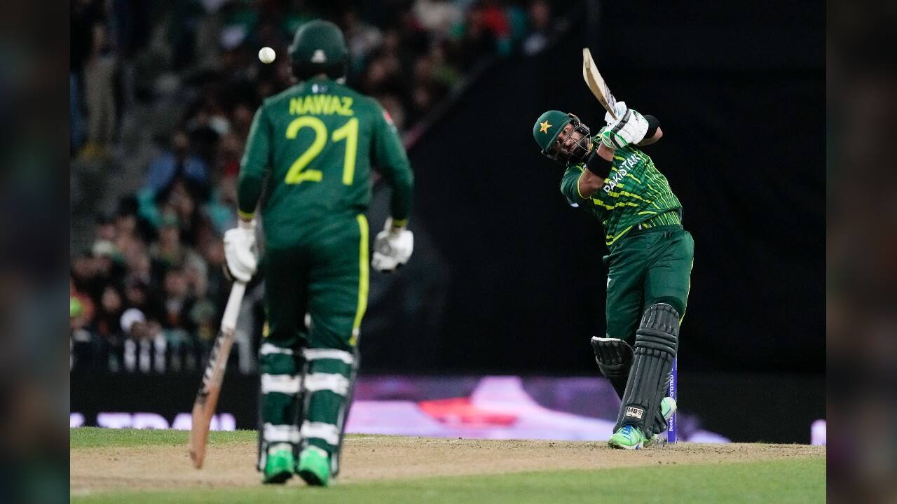 Iftikhar capitalized on de Kock's drop and added a half-century stand with Mohammad Nawaz. (Image: AP)