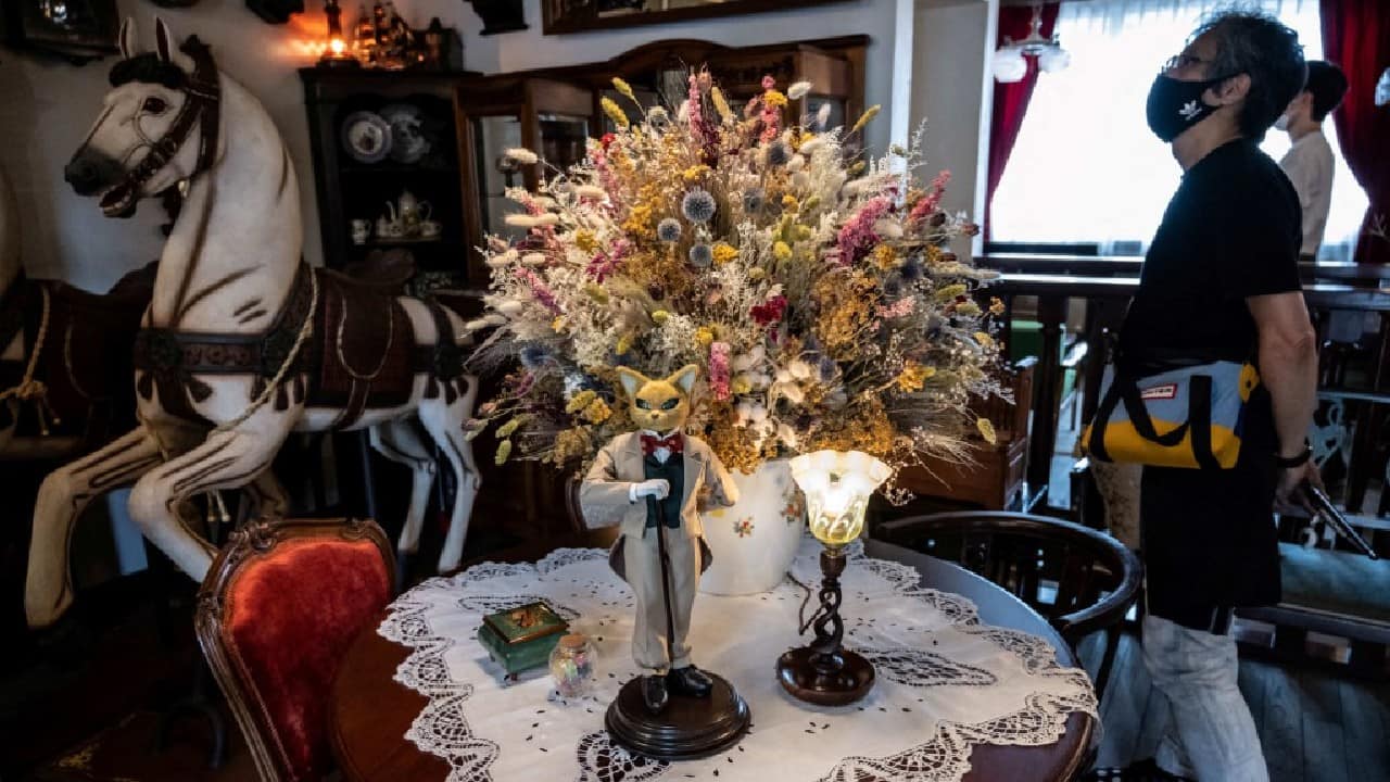 Among the three sections now open is the &quot;Hill of Youth&quot;, the gateway to the park that features an elevator tower inspired by Ghibli films including &quot;Castle in the Sky&quot;. (Source: AFP)