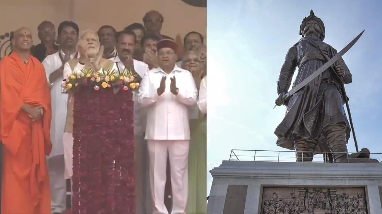 PM Modi Unveils Statue Of Kempegowda, Inaugurates Terminal 2 Of ...