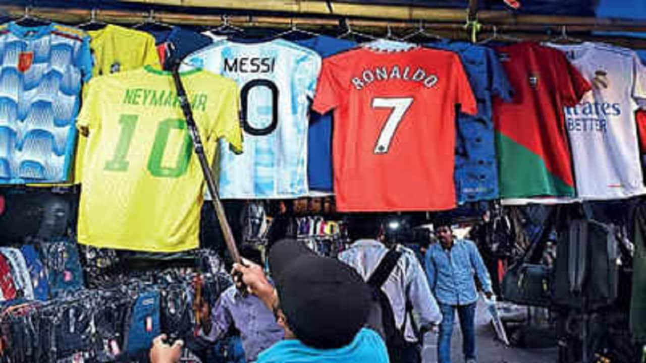 FIFA World Cup: Jerseys, flags sell like hot cakes at Kolkata