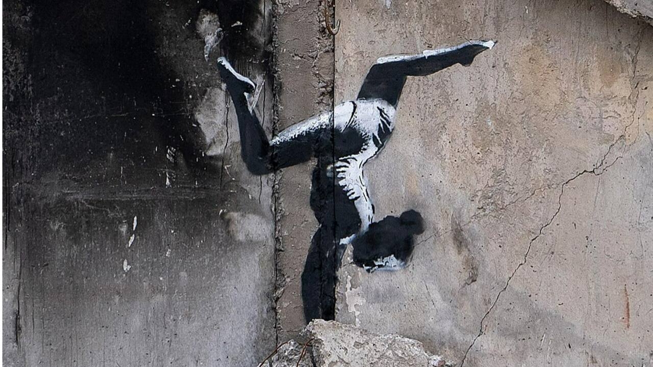 Banksy in Ukraine: how his defiant new works offer hope Banksy in Ukraine: how his defiant new works offer hope