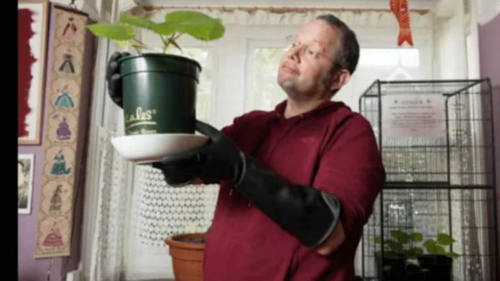 UK man 'world's most dangerous plant' at home because he was bored