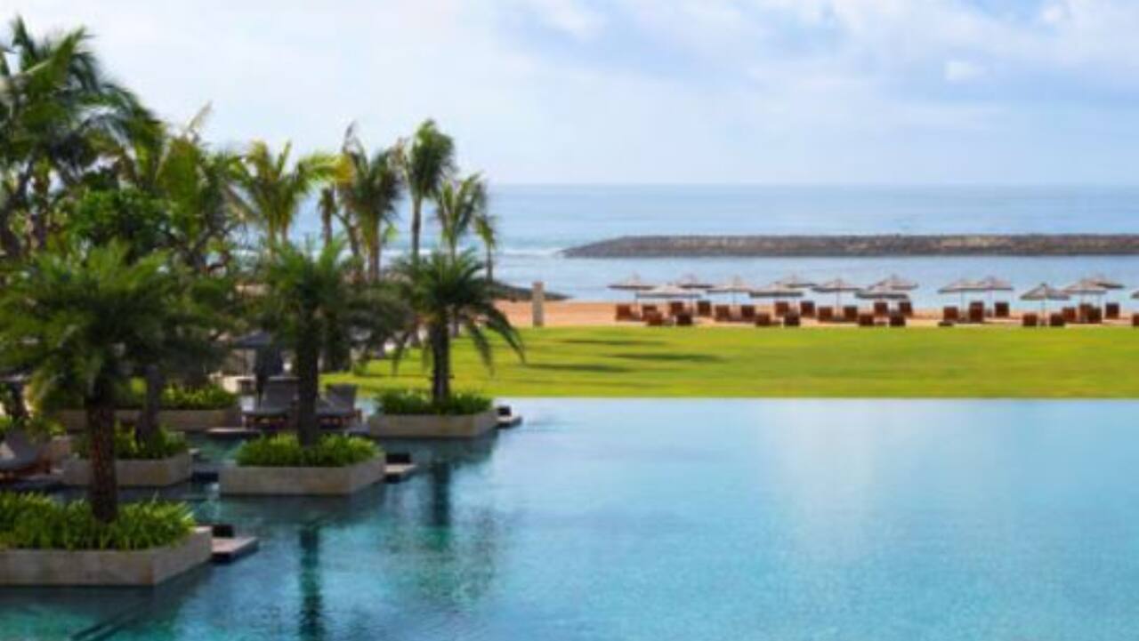 Apurva Kempinski has a 60-metre swimming pool and a separate kids’ pool.