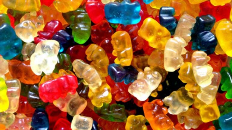 Gummy bear maker Haribo rewarded a man who found the company's lost $4.8  million check with candy. The man said the reward 'was a bit cheap.