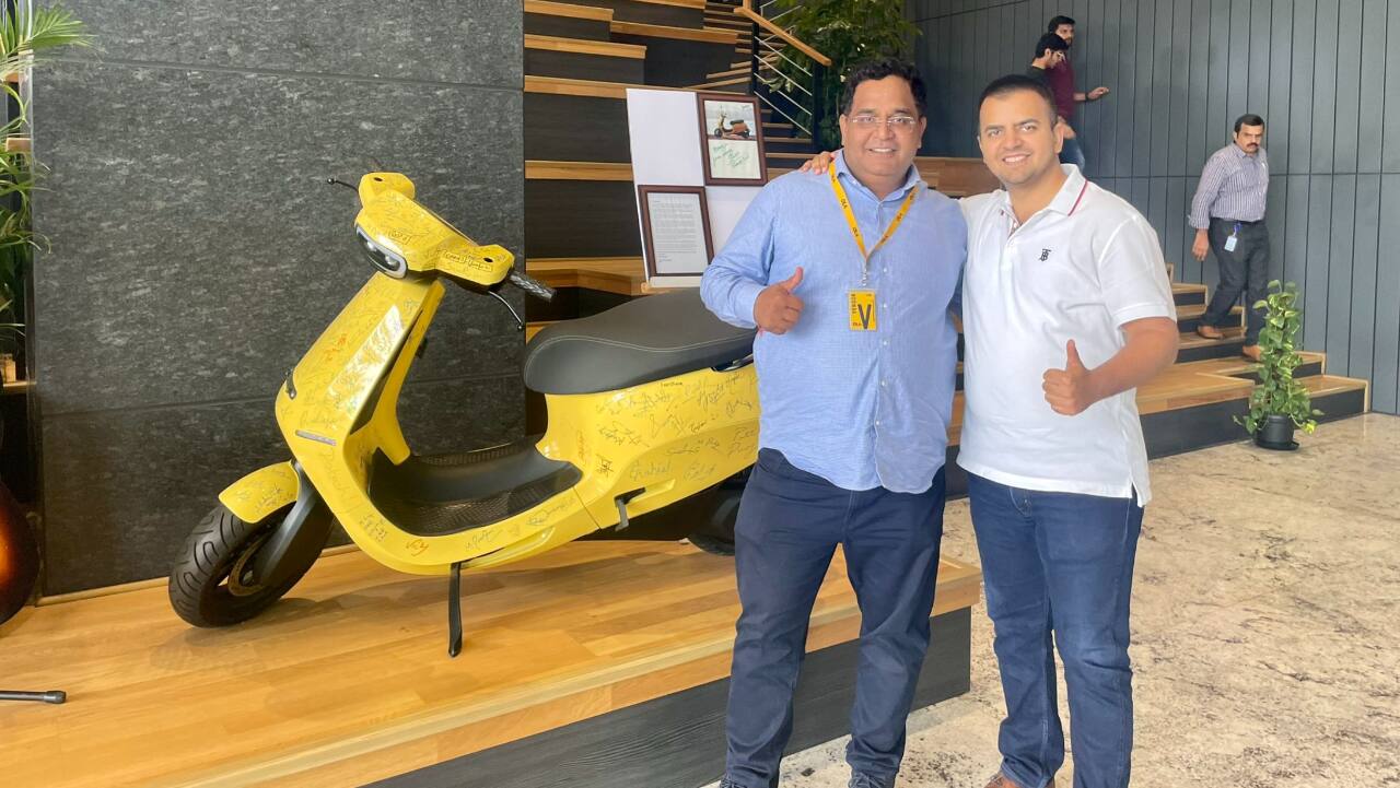 'Inspiring is an understatement': Vijay Shekhar Sharma after meeting Ola's Bhavish Aggarwal