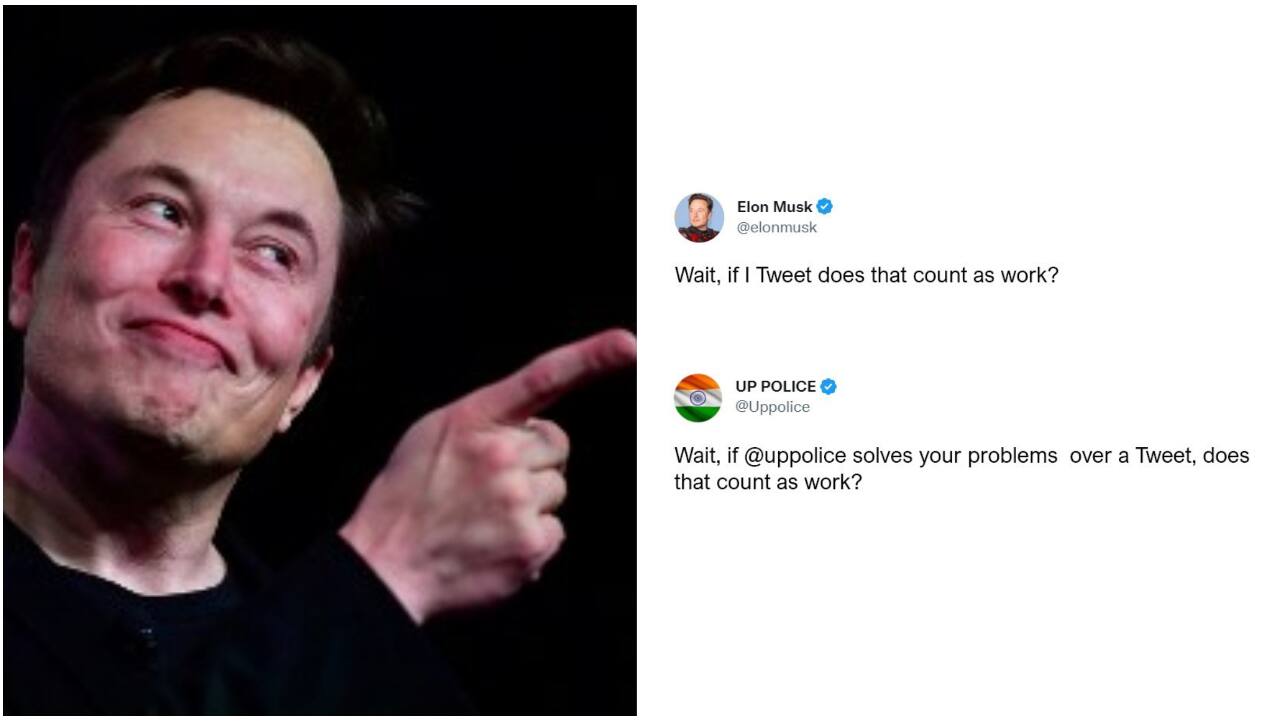 Uttar Pradesh police's response to Elon Musk's tweet goes viral