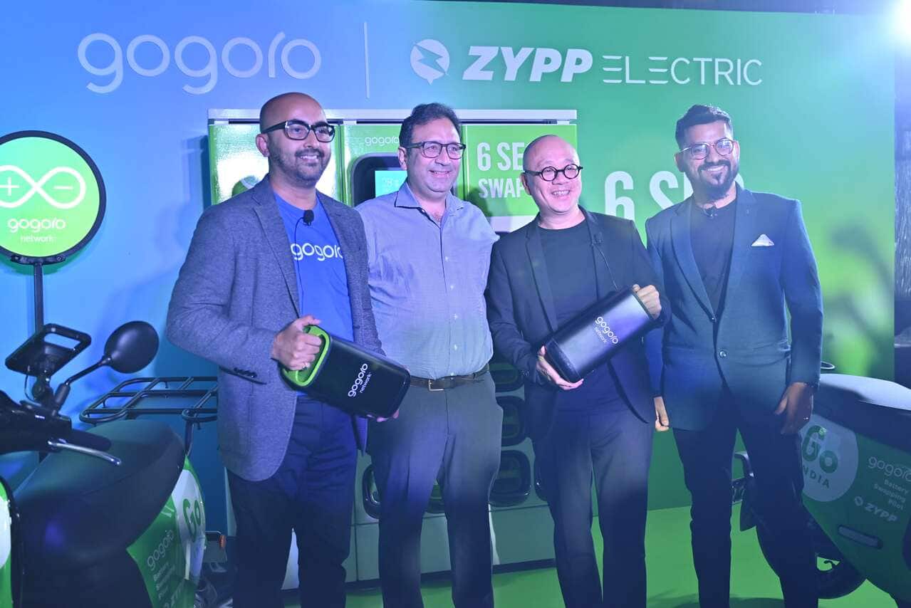 Taiwan’s Gogoro joins hands with Zypp Electric for battery swapping pilot service in India