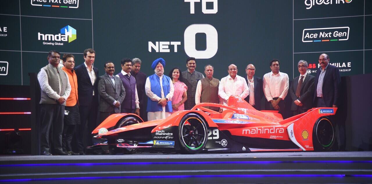 First Formula E world championship to be held in Hyderabad next year; 100-day countdown starts