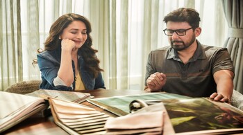 Madhuri Dixit and Dr Shriram Nene