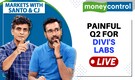 Stock Market Live: Will Divi's Labs' Q2 Howler Sink The Stock? | Rategain, Hero In Focus