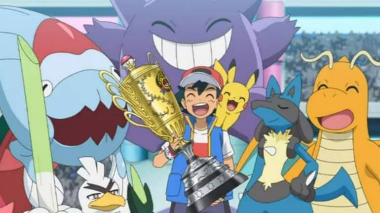 Pokemon's Ash Ketchum becomes world champion after 25 years