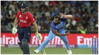 T20 World Cup: Mohammed Shami threw it across to Bhuvneshwar Kumar for a relay throw back to Rishabh Pant.