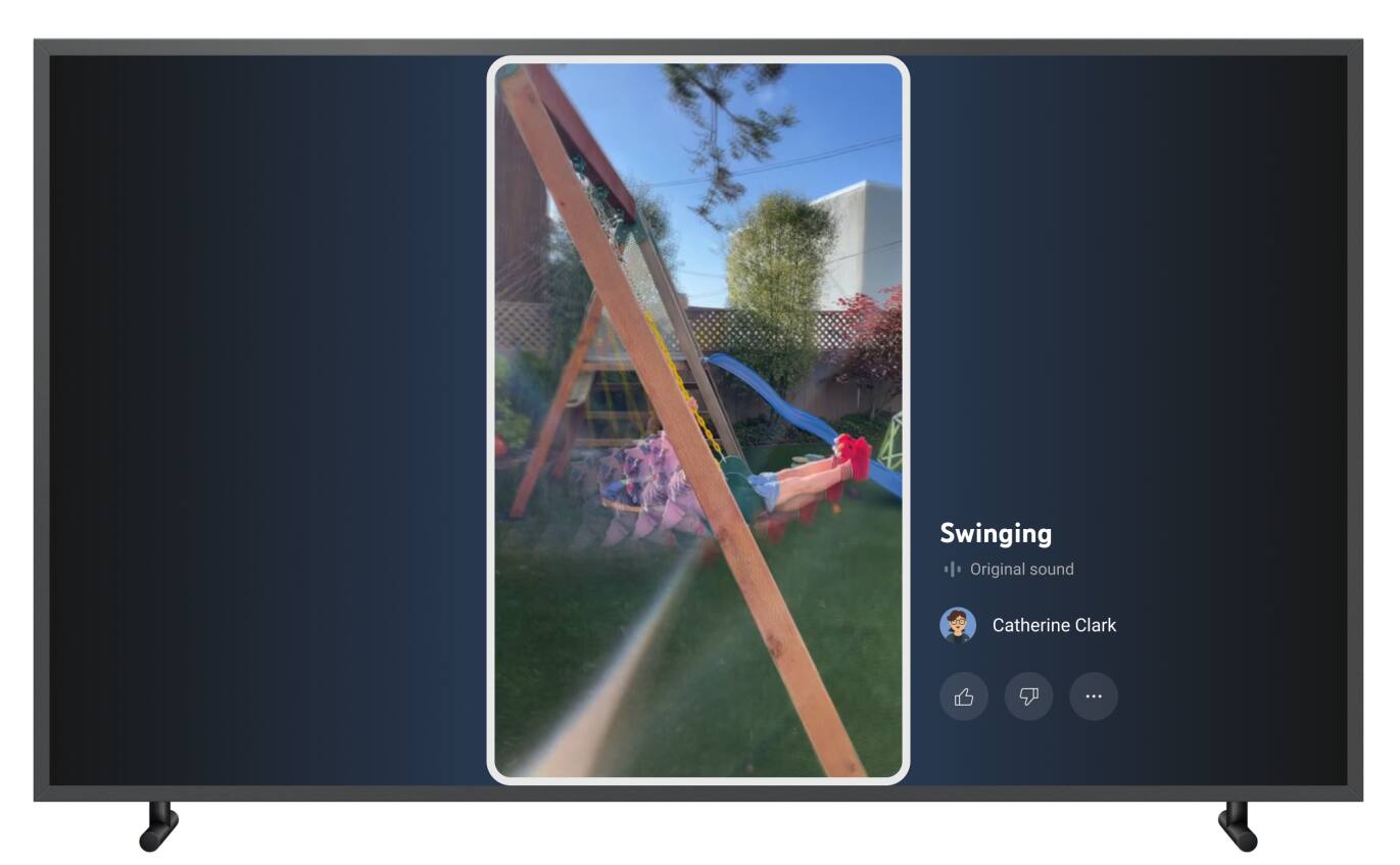 YouTube Shorts are coming to a television screen near you