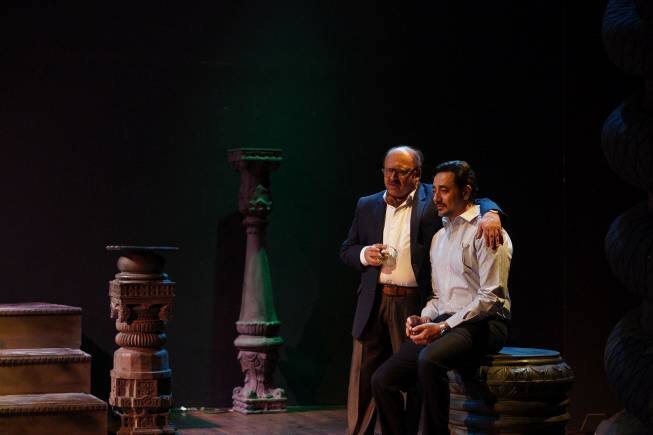 Still from the play 'There's Something in the Water', adapted from Henrik Ibsen's 'An Enemy of the People'.