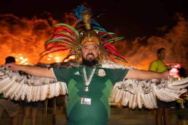 Mexican fan in Qatar (Photo: Ajeesh Puthiyadath)