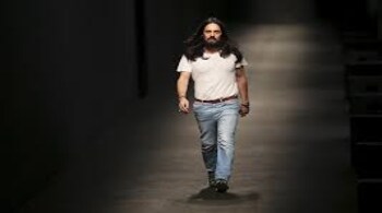 Gucci's creative director Alessandro Michele