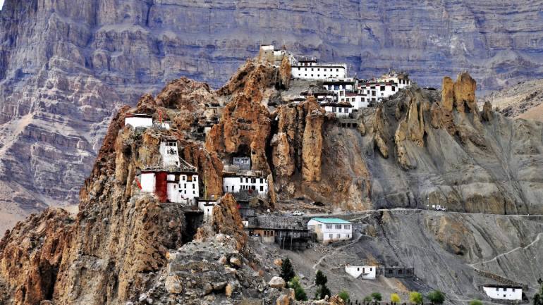 Dhangkar, Spiti (Photo by Nomad Bikers via Unsplash)