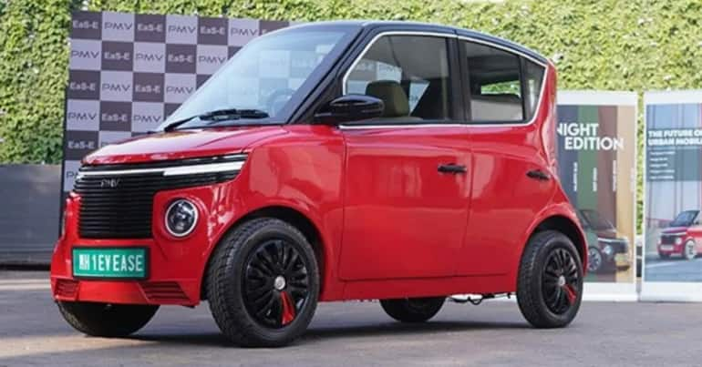 EV startup PMV unveil its 2-seat microcar EaS-E