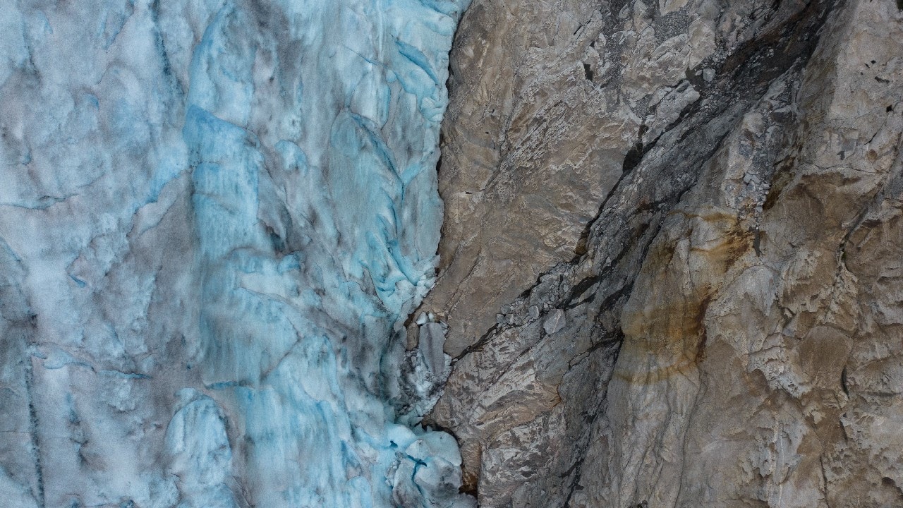 Many glaciers are remote and hard to reach or document – forcing Fisher to navigate dangerous environments. Why risk it? (Image: AP) Many glaciers are remote and hard to reach or document – forcing Fisher to navigate dangerous environments. Why risk it? (Image: AP)