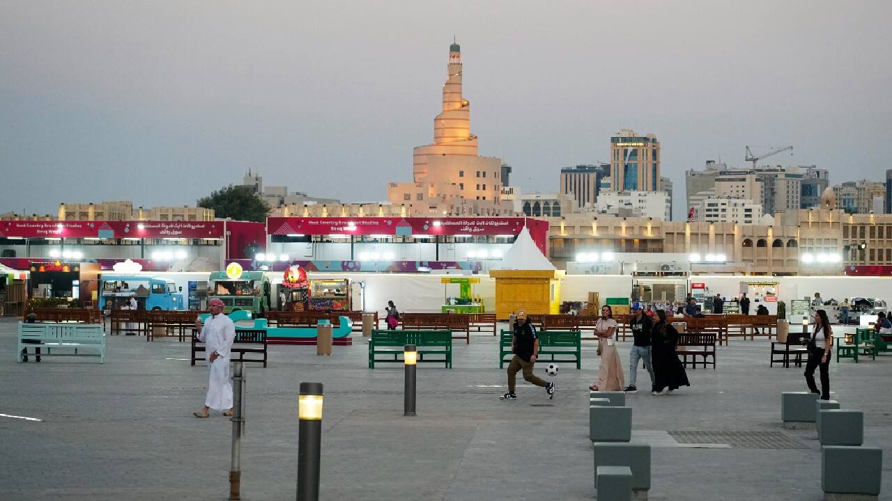 Those who venture to Doha's labyrinthine Souq Waqif bazaar will find stores hawking spices and perfumes, scented oils, silk scarves and shimmering crystal chandeliers. (Image: AP)