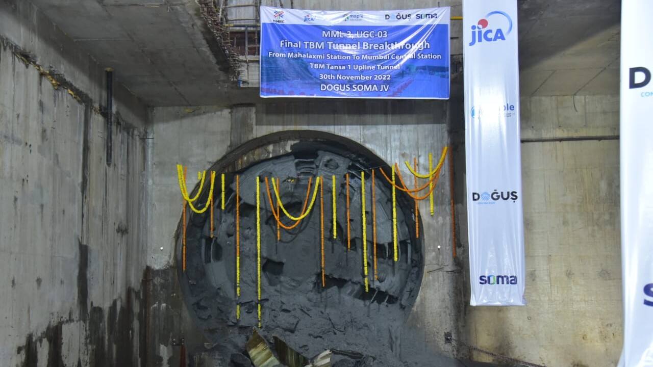 In Pics | Mumbai's Colaba-Bandra-SEEPZ Metro-3 Corridor Tunnelling Work ...