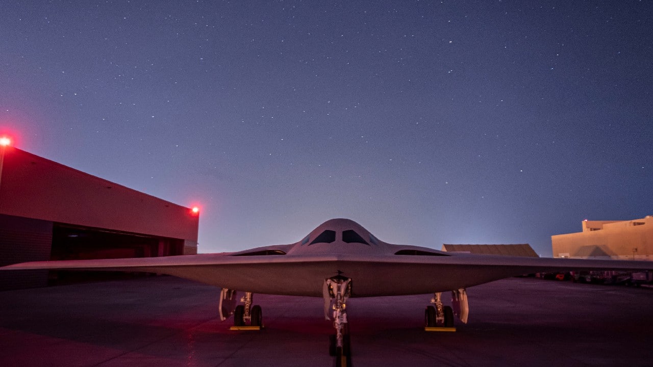 The B-21 also features more durable, stealth-enabling low observable surface material that will require less maintenance and keep operations costs and downtime to a minimum, Doug Young, sector vice president and general manager at Northrop Grumman Aeronautics Systems, told Reuters in an interview. (Source: Reuters) The B-21 also features more durable, stealth-enabling low observable surface material that will require less maintenance and keep operations costs and downtime to a minimum, Doug Young, sector vice president and general manager at Northrop Grumman Aeronautics Systems, told Reuters in an interview. (Source: Reuters)