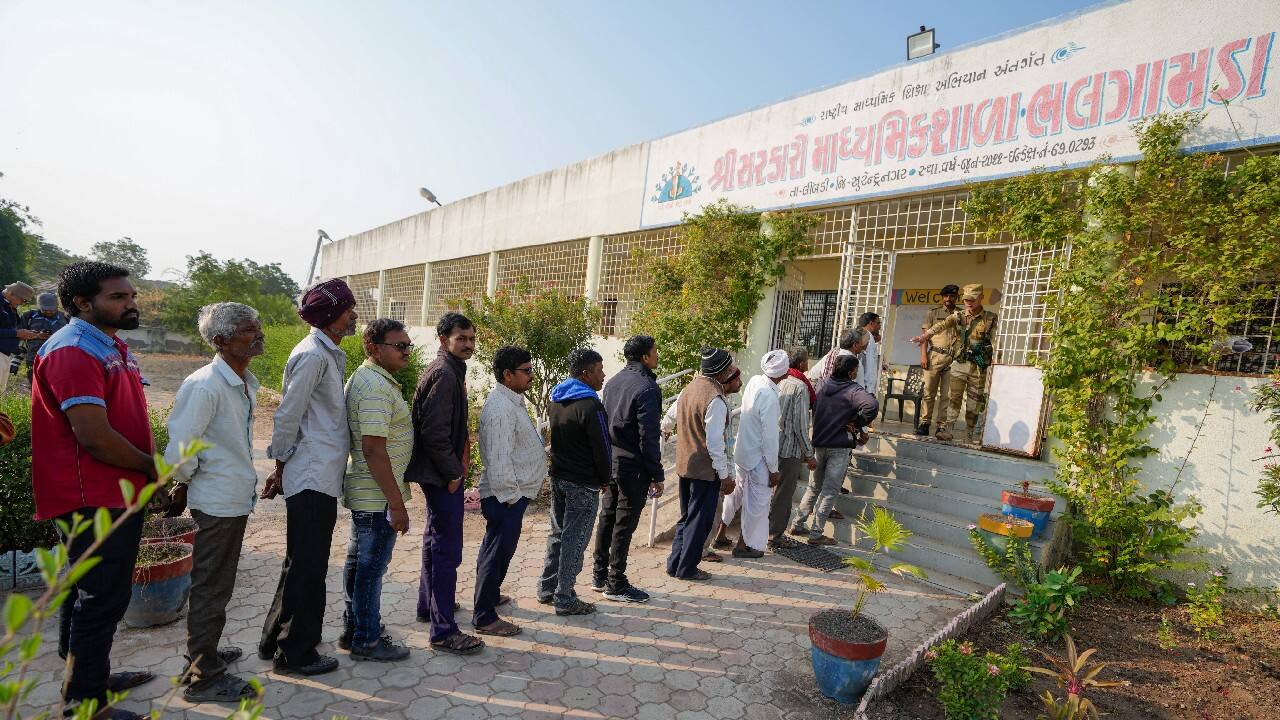 Modi’s party remains popular despite criticism of inflation and unemployment and is expected to emerge victorious. Most pre-election surveys and several political analysts have predicted that it will win a majority of the 182 seats in the state for a record seventh time in a row, defeating the main opposition Congress party and new entrant Aam Aadmi Party. (Image: AP)