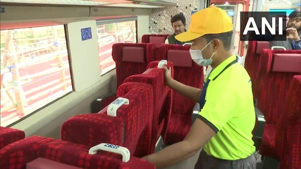 The Vande Bharat Express will connect Howrah and New Jalpaiguri, the gateway to the northeast. (Image: ANI)