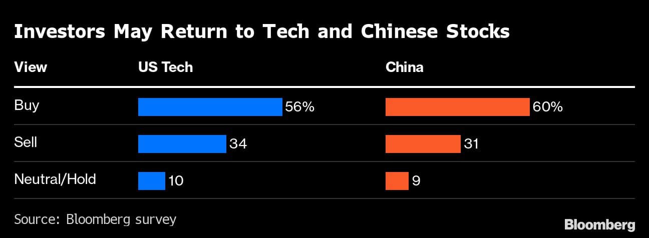 Investors May Return to Tech and Chinese Stocks |