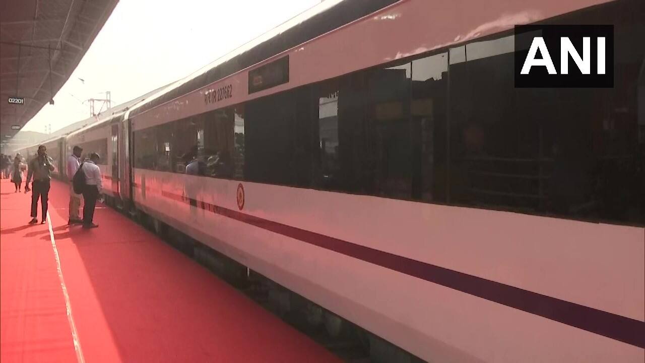 The state-of-the-art train has 16 coaches, including two for drivers. (Image: ANI)
