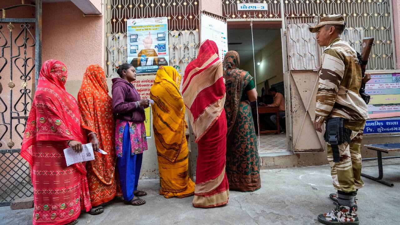 A second round of voting will take place on December 5 before votes are counted December 8. (Image: AP)