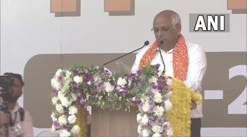 Bharatiya Janata Party (BJP) leader Bhupendra Patel on December 12 took oath as the Chief Minister of Gujarat for a second straight term in Gandhinagar in the presence of Prime Minister Narendra Modi. (Image: ANI)