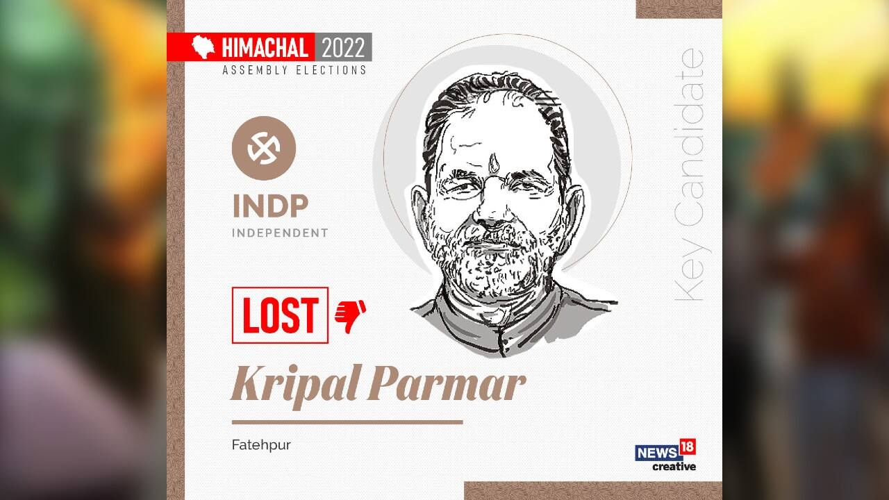 Constituency: Fatehpur | Independent candidate Kripal Parmar lost seat from Fatehpur constituency. (Image: News18 Creative)