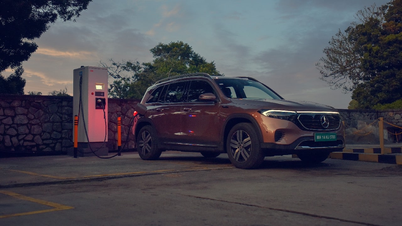 Mercedes-Benz has set up 30 Ultra-Fast Chargers across the country and there will be 10 more by the end of 2022. With this, the company will offer more than 140 charging points across the country. Mercedes-Benz customers will receive a complimentary AC wallbox with the EQB and can also avail complimentary charging for the first year of car ownership. (Image: Mercedes-Benz)