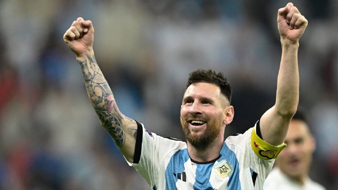 Messi in the middle Anand Mahindra gears up for FIFA World Cup final with a video