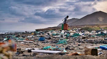 A legally binding treaty to end plastic pollution is the need of the hour, and our planet. (Photo Credit: Captain Darwin via Wikimedia Commons)