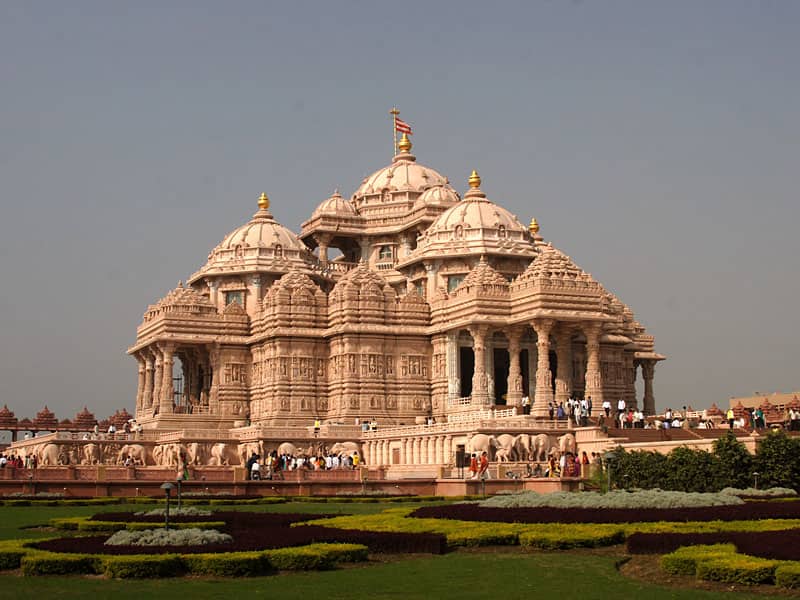 Akshardham temple. (Photo: Wikimedia Commons)