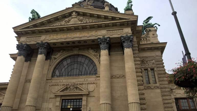 Széchenyi thermal bath, Budapest. (Photo: Nilutpal Thakur)
