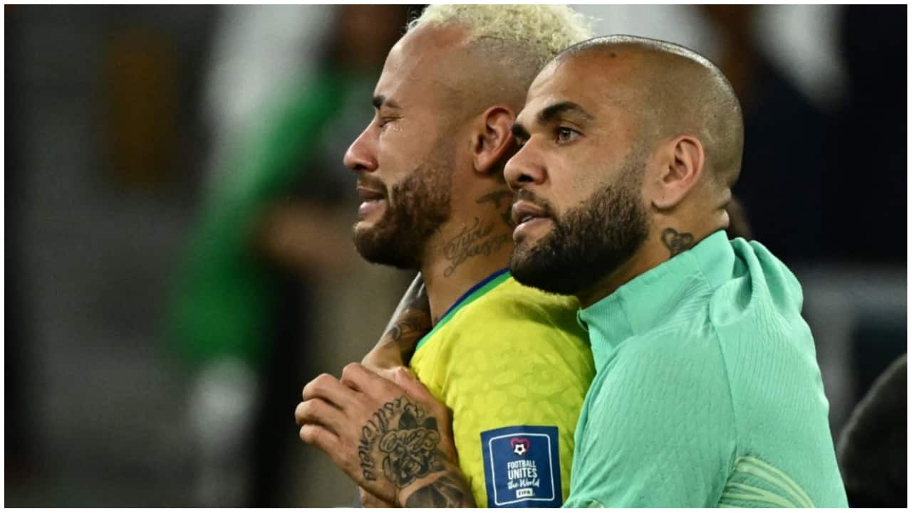 In photos: Neymar breaks down after Brazil’s World Cup loss