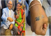 Anil Agarwal gets inked. Artist is building business, confidence in women, says Vedanta boss