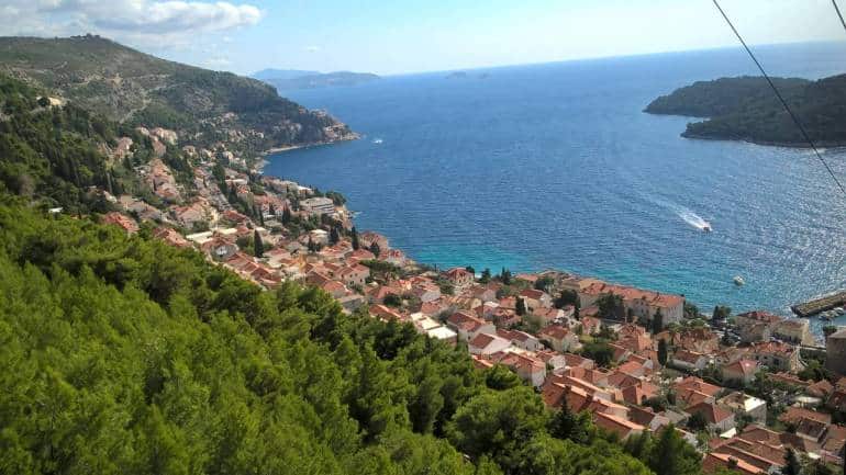 Diubrovnik old town and Lokrum Island in the distance, Croatia. (Photo: Nilutpal Thakur)