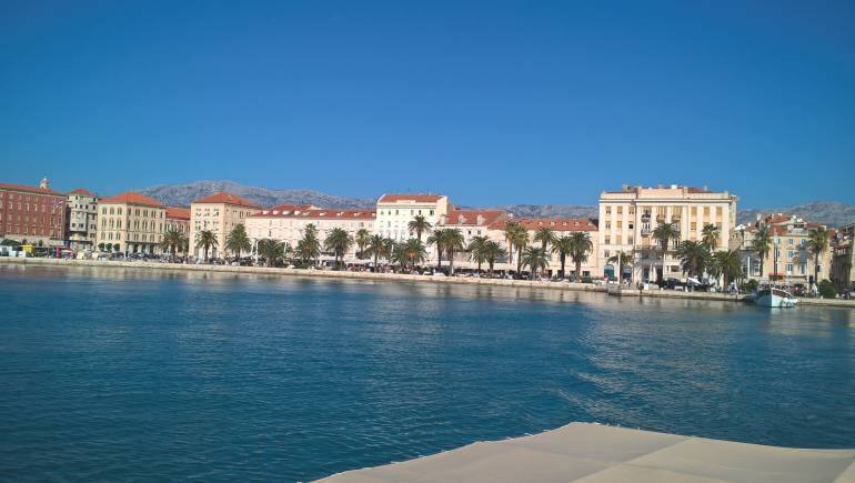 Split promenade, Croatia. (Photo: Nilutpal Thakur) 