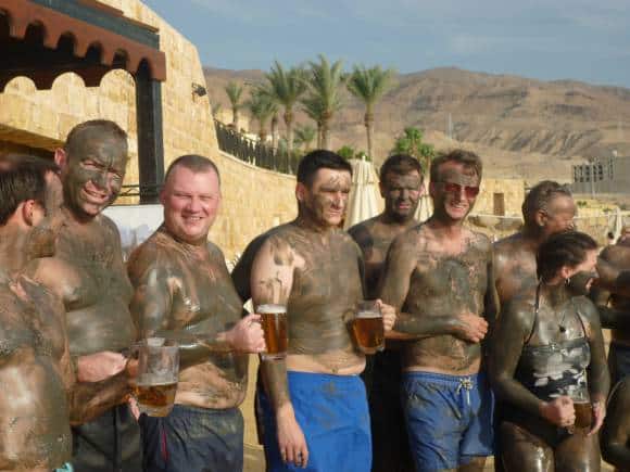 At the Dead Sea. (Photo: Kalpana Sunder)