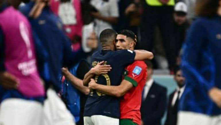 Dont Be Sad  Kylian Mbappe Shares Heartfelt Tweet for Achraf Hakimi  After Semifinal Match  News18