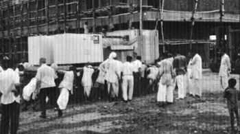 The IBM 1620 arrives at IIT Kanpur. Courtesy: V. Rajaraman; from the report by Normal C.
Dahl, ‘Revolution on the Ganges: A Report on the Indian Institute of Technology, Kanpur’, Tech
Engineering News, April 1967. (Source: 'Against All Odds: The IT Story Of India', Penguin Random House)